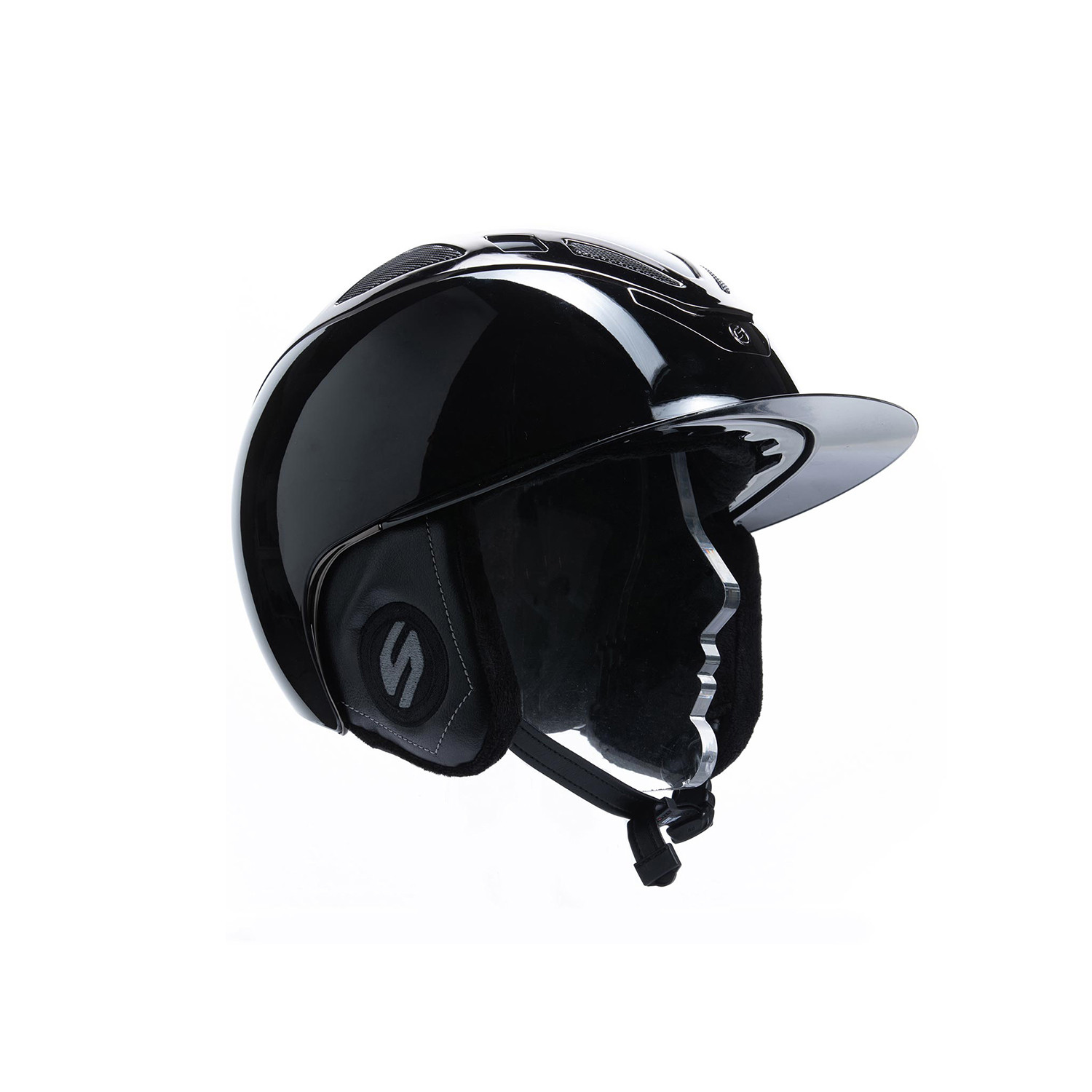 Estofamento Interno Apex Inverno com Protetores de Orelha Suomy Preto