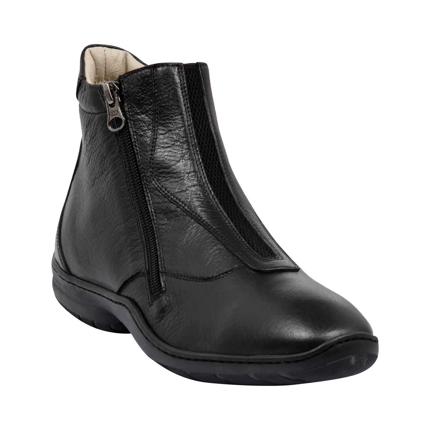 Botinas de Couro de Búfalo Canova Franceschini Preto
