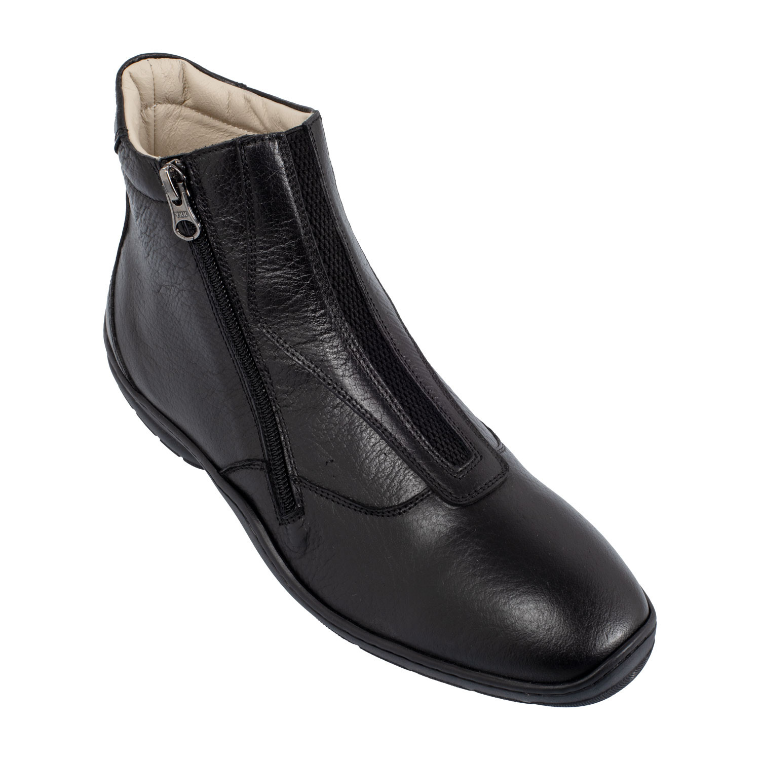 Botinas de Couro de Búfalo Canova Franceschini Preto