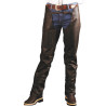 Chaps Western Efeito PullUp Lakota - Castanho