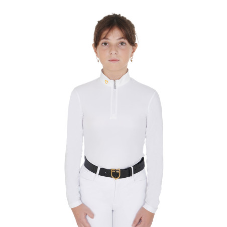 Polo de Manga Comprida para Menina Equestro Warm+ Equestro