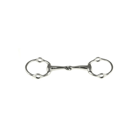 Mors Gag Eggbutt em Inox Umbria Equitazione