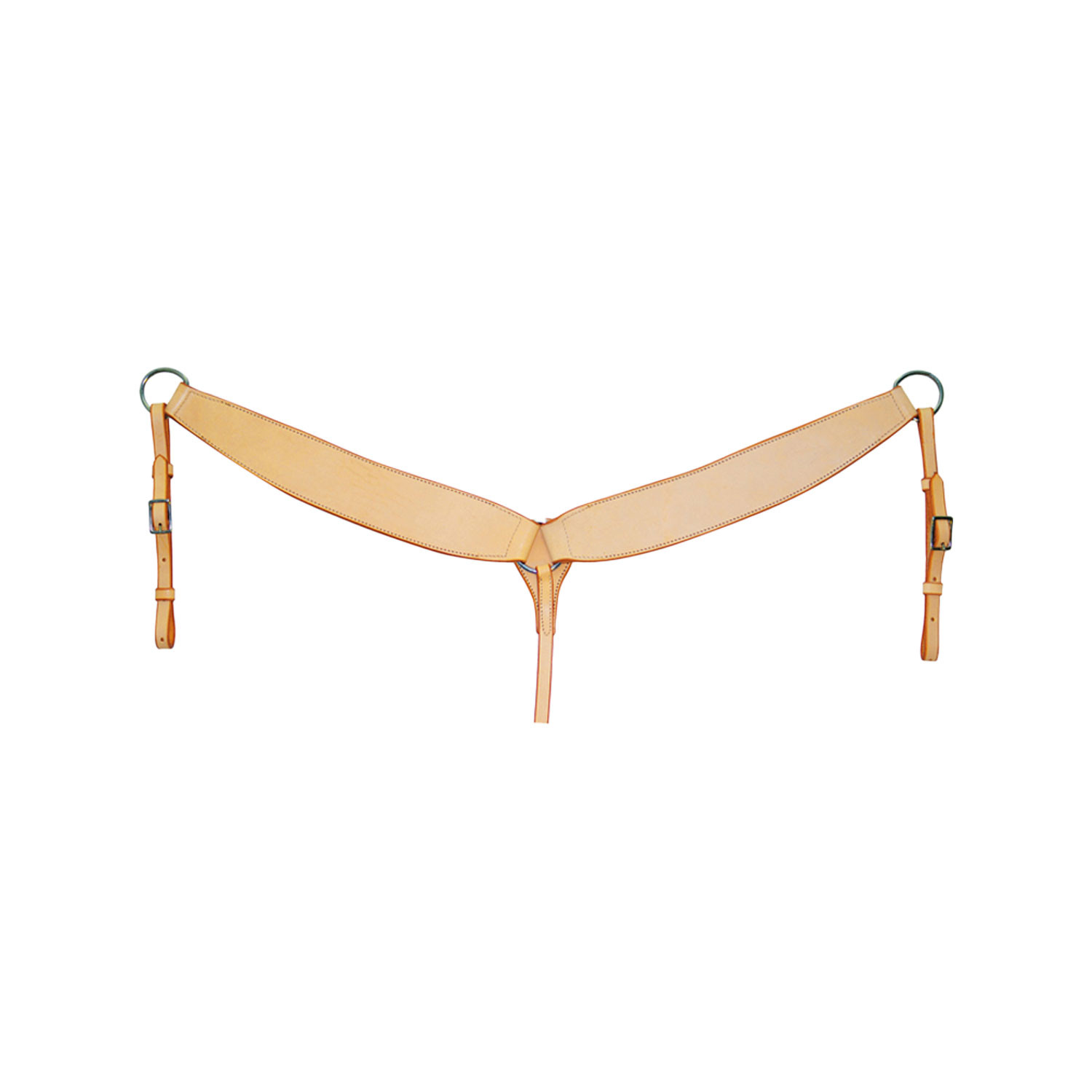 Peitoral em Couro Liso Lakota Conhaque Castanho Peitoral em Couro Liso Lakota Conhaque Castanho