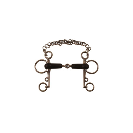 Mors Pelham Revestido de Borracha Umbria Equitazione