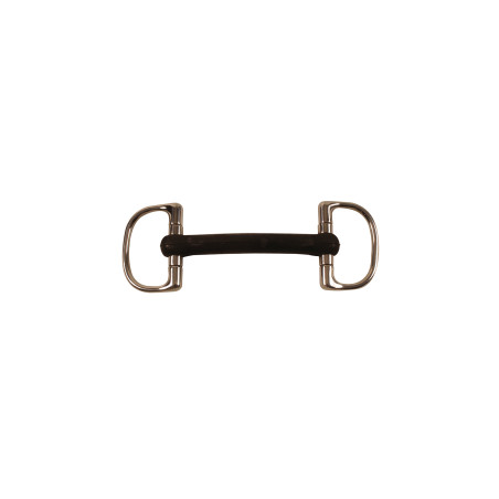 Mors D Ring Cheio em Borracha Rígida Umbria Equitazione