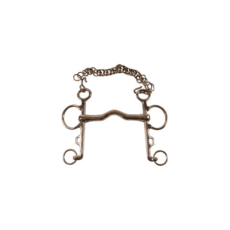 Pelham Inteiro em Inox Umbria Equitação