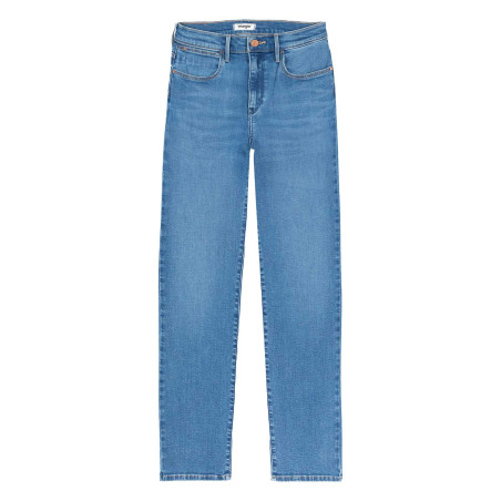 Jean Wrangler Modelo Reto Aurelia Wash Wrangler