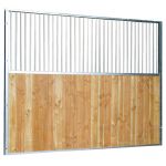 FESTE BOXTRENNWAND MIT GITTER / DOUGLASIENHOLZ