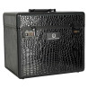 Caixa de escovagem Imperial Riding Shiny - Preto / preto croco