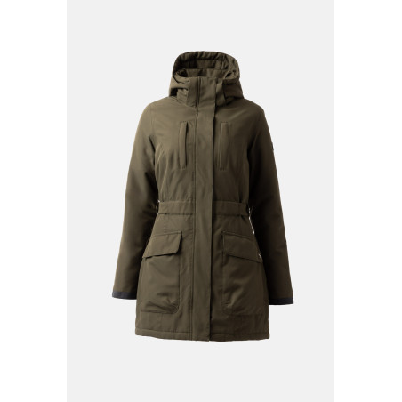 Casaco acolchoado aquecido longo Jadine Horze inverno