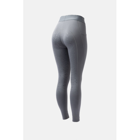 Legging Horze Maia com grip integral feminino com bolso para celular