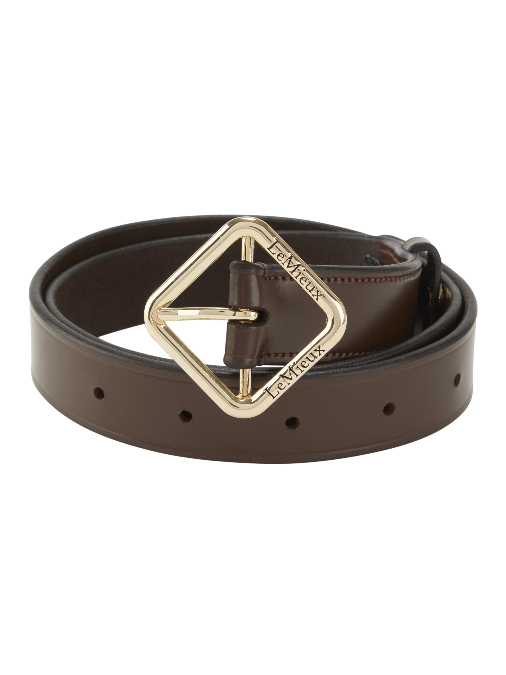 Cinto de couro LeMieux Cleo Castanho Cinto de couro LeMieux Cleo Castanho