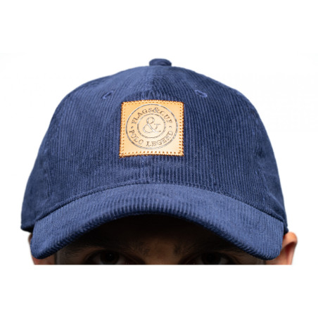 Boné de veludo Flags & Cup Karasok