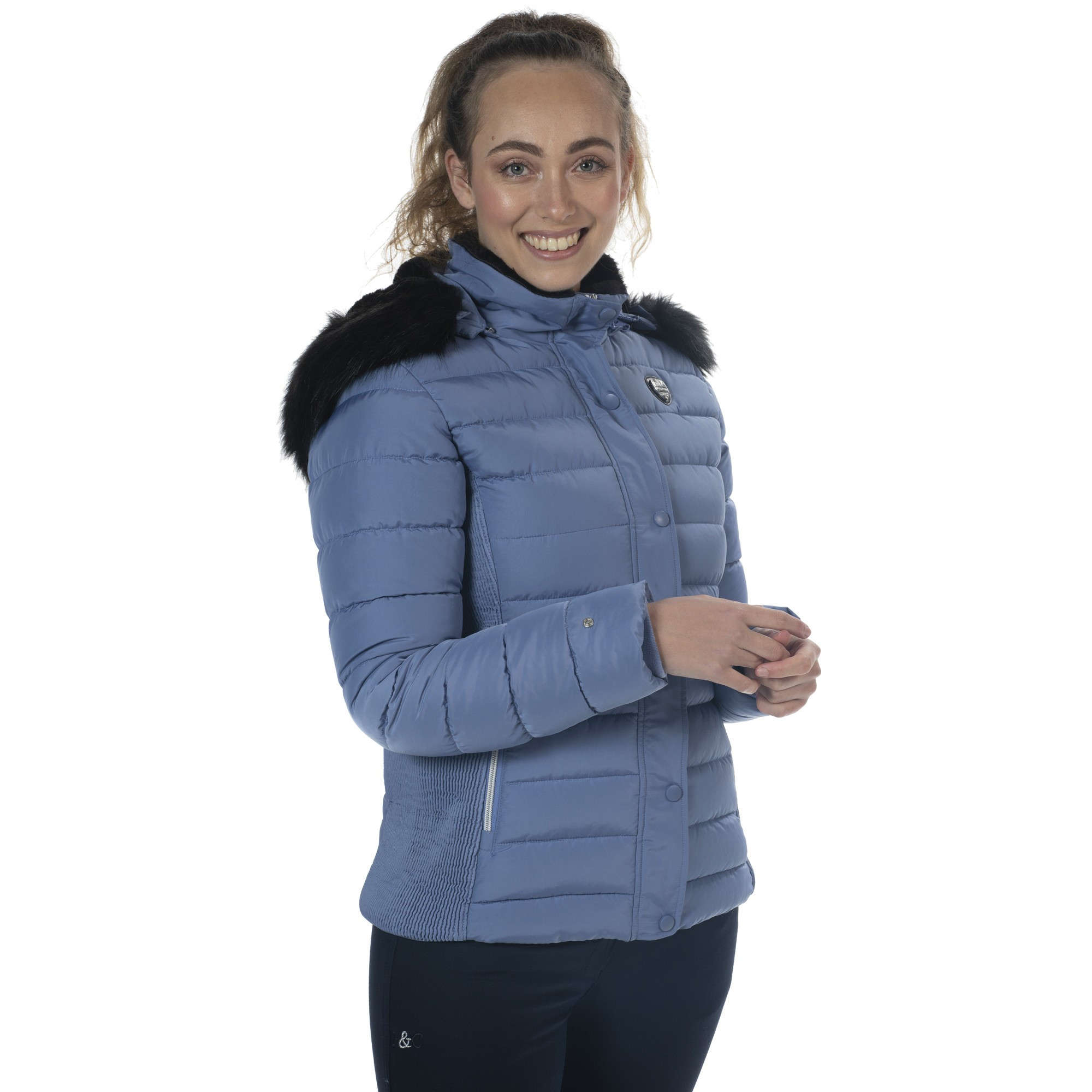 Parka Flags & Cup Kinder Kemi Denim Azul