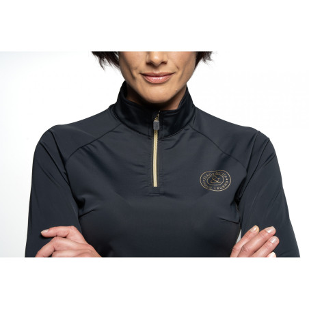 Polo técnico Flags & Cup respirável feminino Isorteq