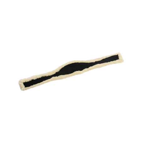 Pele de carneiro sintética de substituição para cilha de salto Equestro