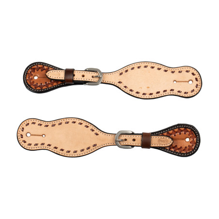 Correia de esporão western bicolor Pool's