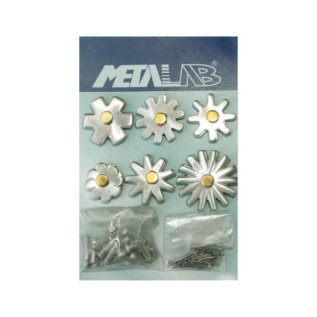 Cartela de esporas Metalab com roldanas Pool's