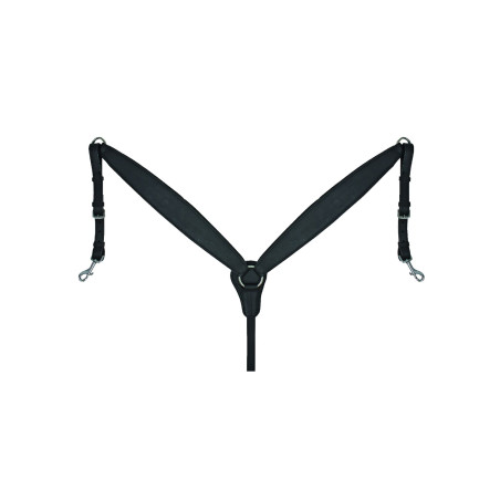 Peitoral de trekking perfilado em couro oleado Supreme