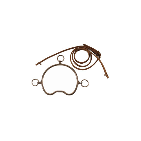 Mordedor antiempinamento em aço inoxidável Umbria Equitazione