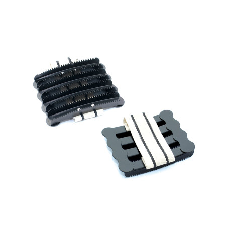 Raspadeira retangular metálica quadrada Umbria Equitazione