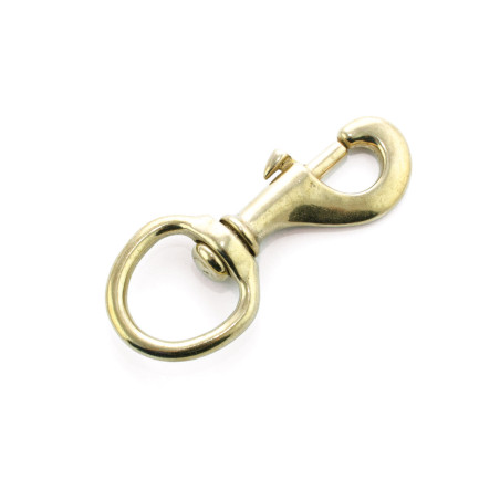 Gancho de latão para cabresto e bridão 1" Umbria Equitazione