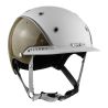 Capacete Casco Champ 3 - Fibra de linho branco-cinza