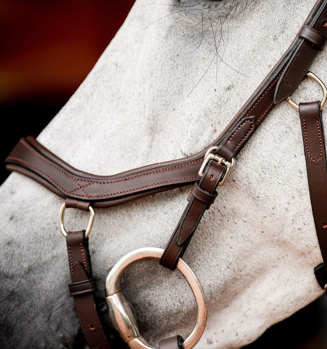 Bridon Horseware Micklem 2 Competição Rambo Havana escuro Castanho