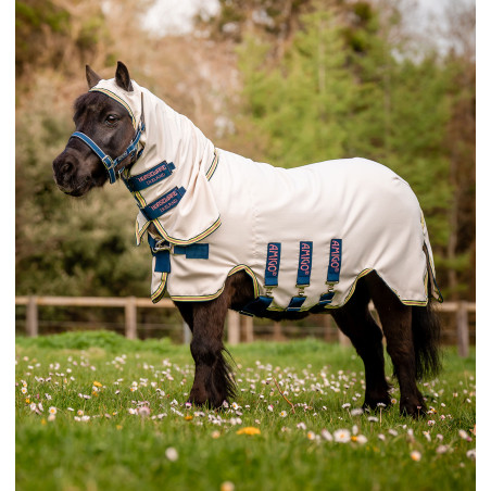 Capa Horseware com pescoço resistente a rasgos Amigo para mini
