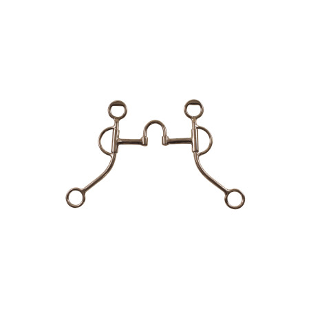 Mors de correção em aço inoxidável com faces médias Pool's