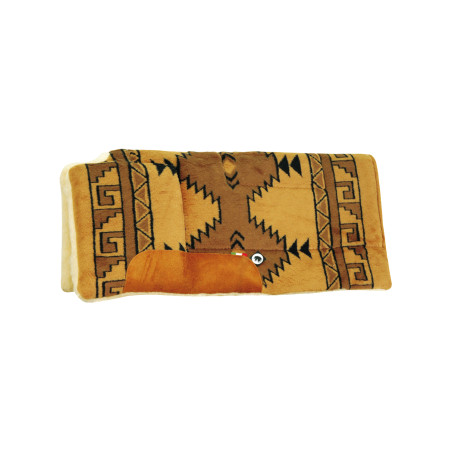 Manta de sela western em lã polar com enchimento integrado Burioni