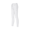 Calça com reforços corte reto feminino Kingsland KLKira H-Shape - Branco