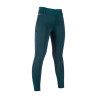 Legging Lauria Garrelli Livigno com fundo 1/1 em silicone - Verde escuro