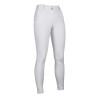 Calça HKM Ari cintura média com joelheiras de silicone - Branco