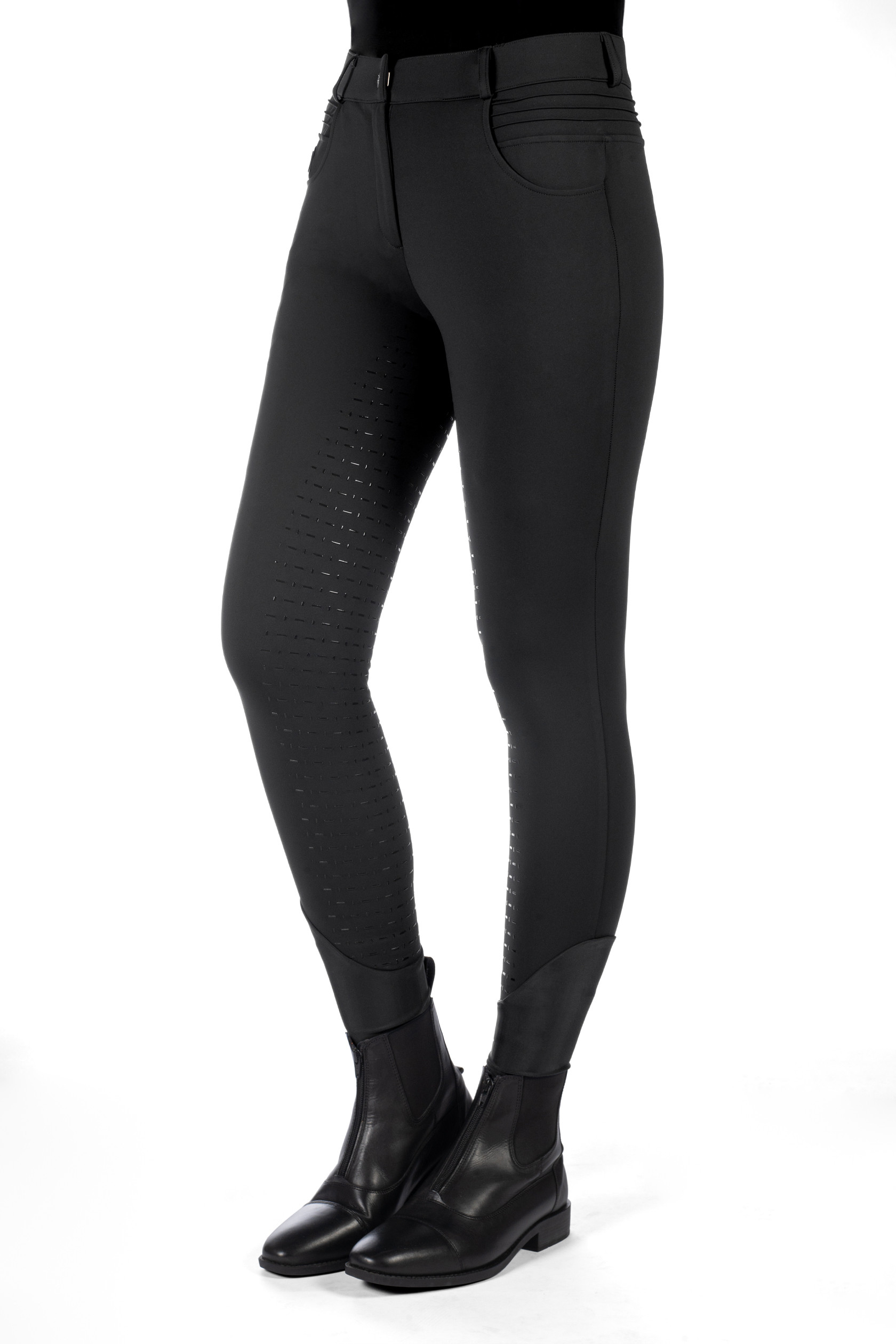 Calças térmicas HKM Comfort Style 1/1 em silicone Preto