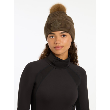 Gorro LeMieux Lila com pompom