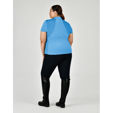 Polo Dublin de mangas curtas Tabby Curve