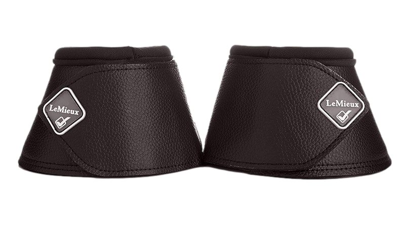Sinos de couro LeMieux WrapRound Preto