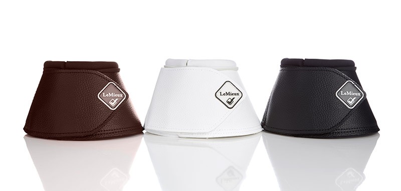 Sinos de couro LeMieux WrapRound Preto