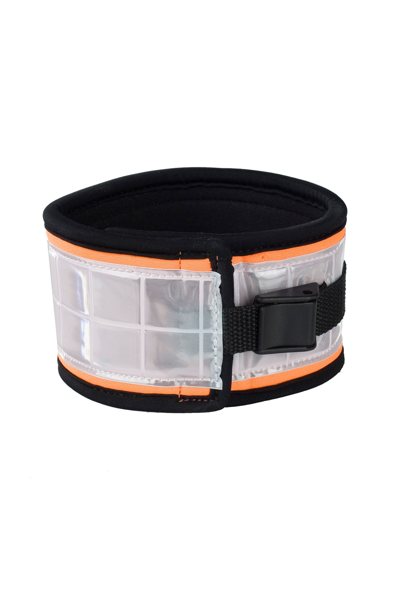 Tiras de coxa fluorescentes Horze Laranja