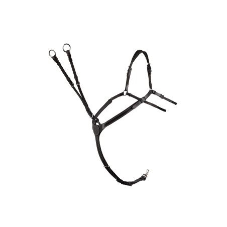 Peitoral martingala Montar couro curtido