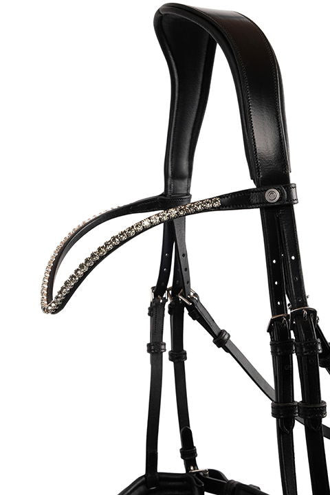Frontal Montar Fair cristal cinza curvado