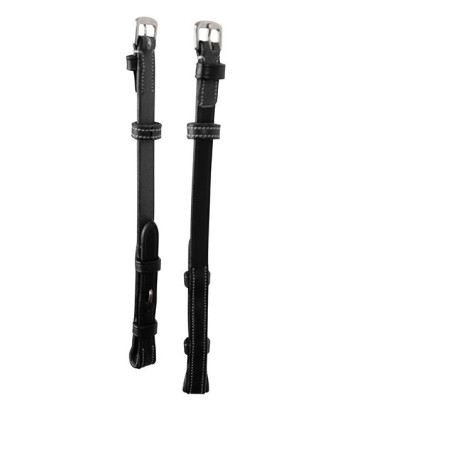 Montante Montar contrastada couro curtido gancho francês