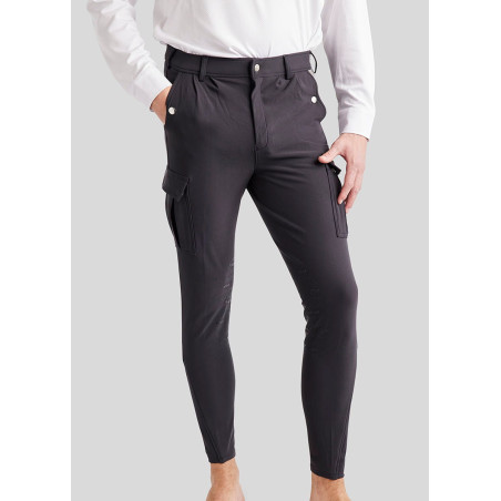 Calça cargo de equitação masculina