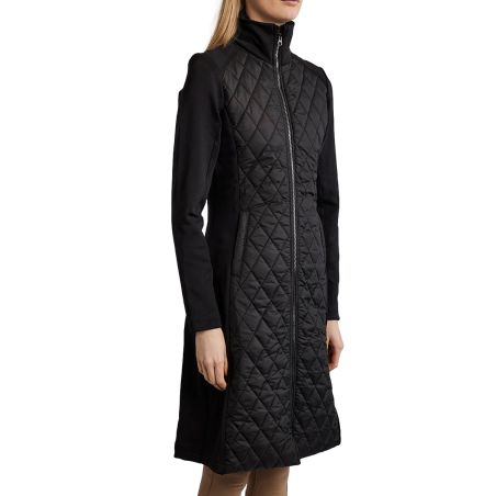 Casaco longo Montar MoQuinn híbrido acolchoado Curve feminino