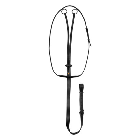 Colar de martingala em couro Equestro