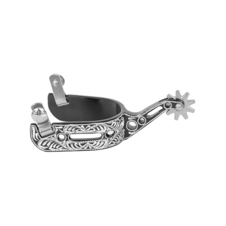 Éperons Pool gravados em alumínio com orifício