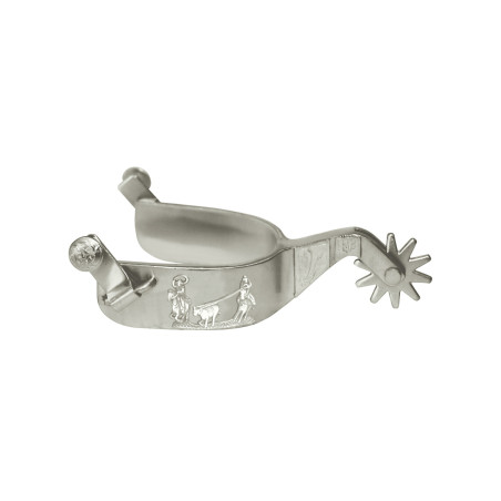 Esporas Pool acetinadas modelo Team Roper