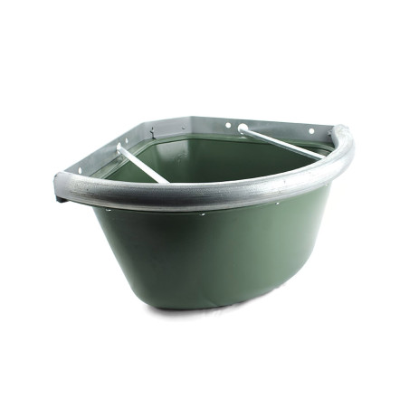 Comedouro de canto com borda e barras Umbria Equitazione