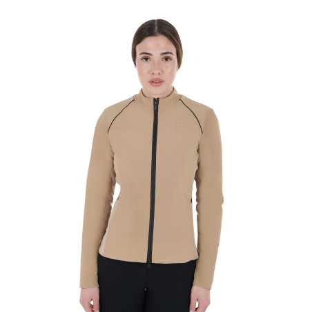 Casaco softshell feminino em tecido técnico acolchoado Equestro